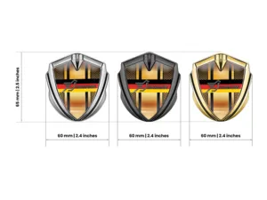 Hamann Metall Kuppel Emblem Moderner Look High-End Stil